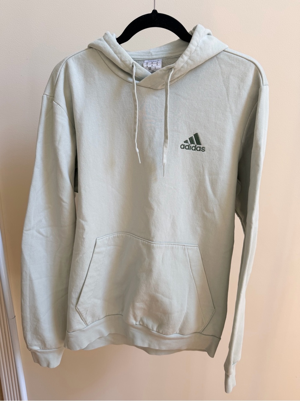 Adidas hoodie mint green sweatshirt Sz M women’s